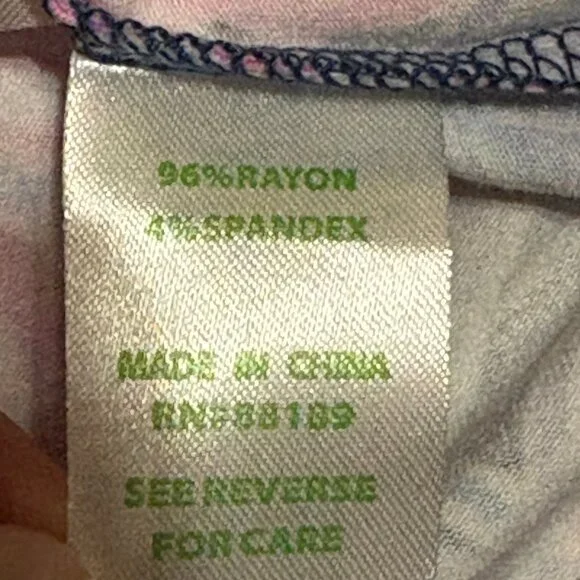 NWT Lilly Pulitzer Ophelia Swing Dress Size XL Hypes & Stripes Navy Pink - Picture 13 of 14